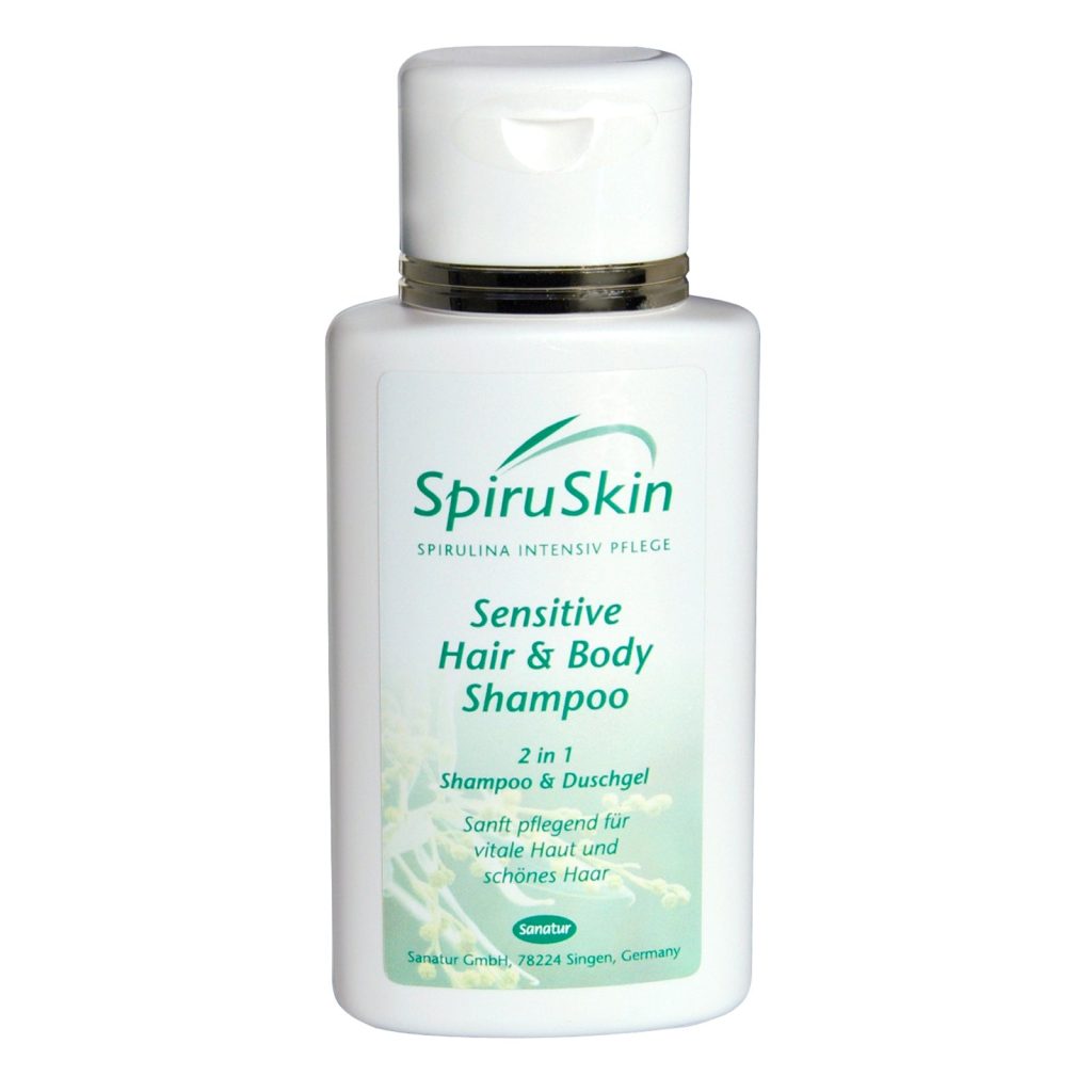 Spiruskin Sensitive Hair & Body Shampoo 200ml