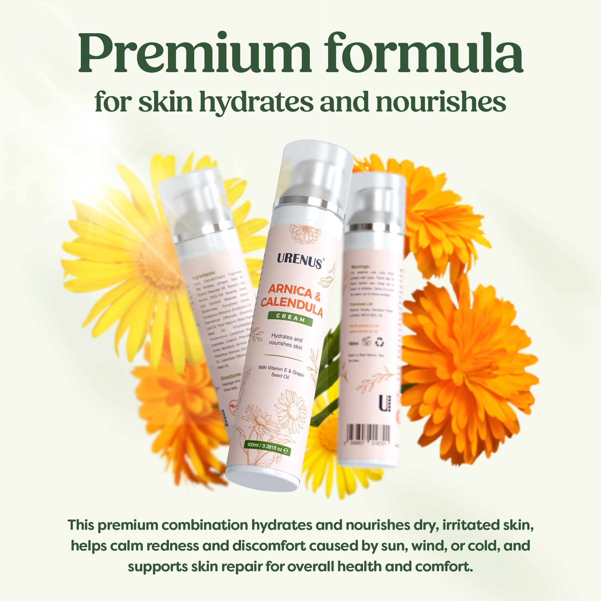 Arnica & Calendula Recovery Cream - 100ml - Image 2
