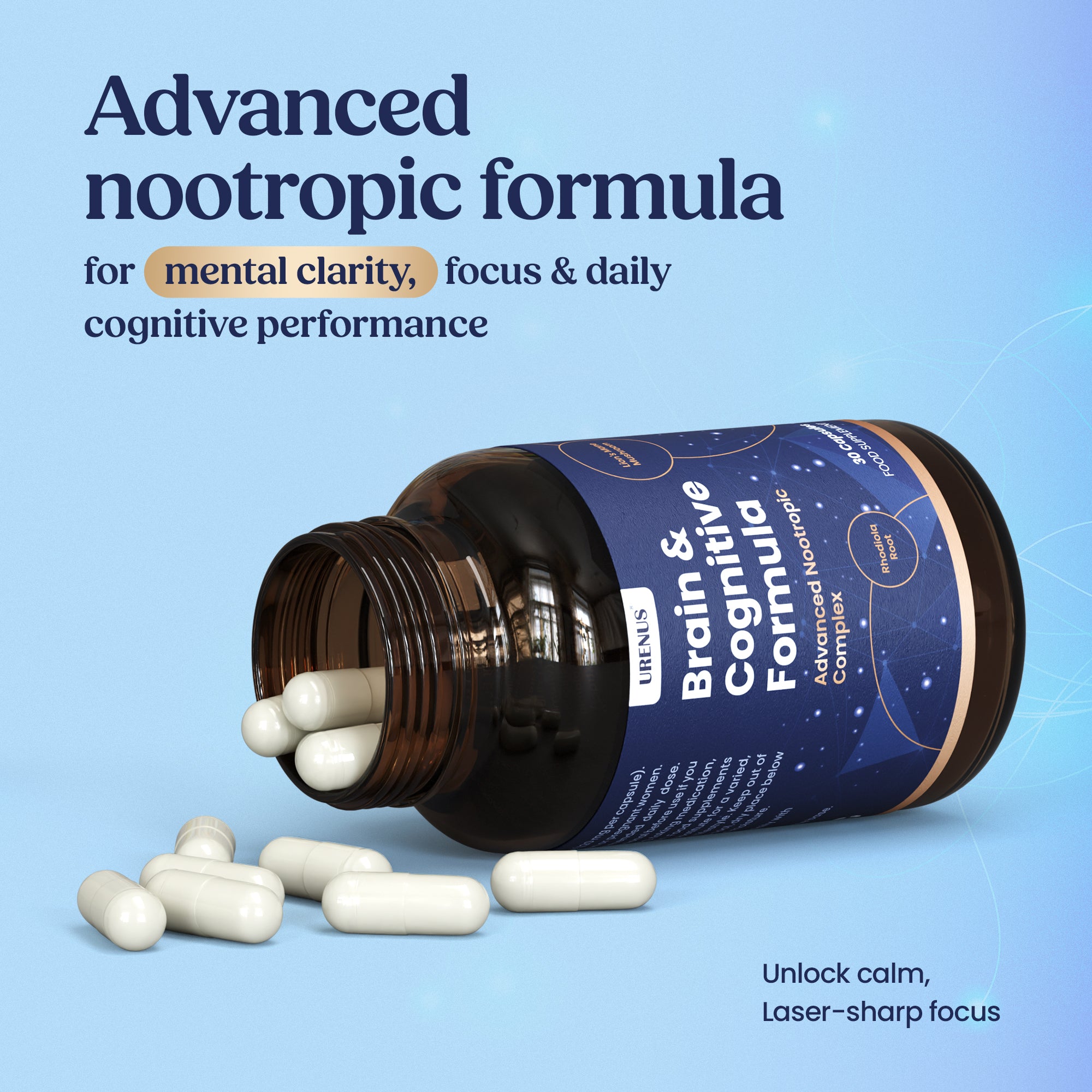 Brain & Cognitive Formula - 30 Capsules - Image 2
