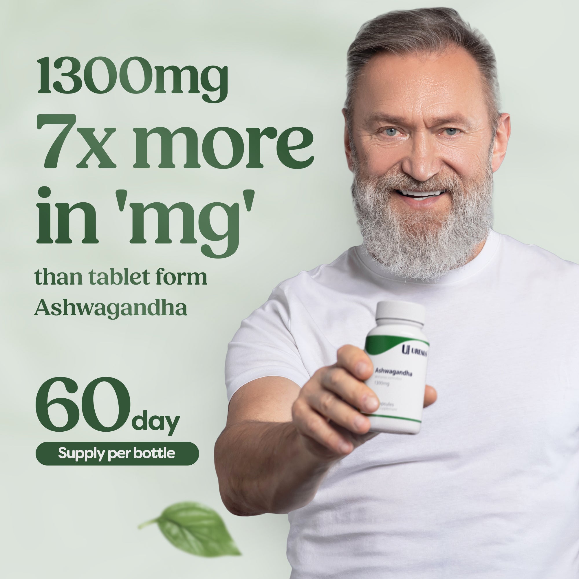 Ashwagandha 1300mg - 60 Capsules - Image 3