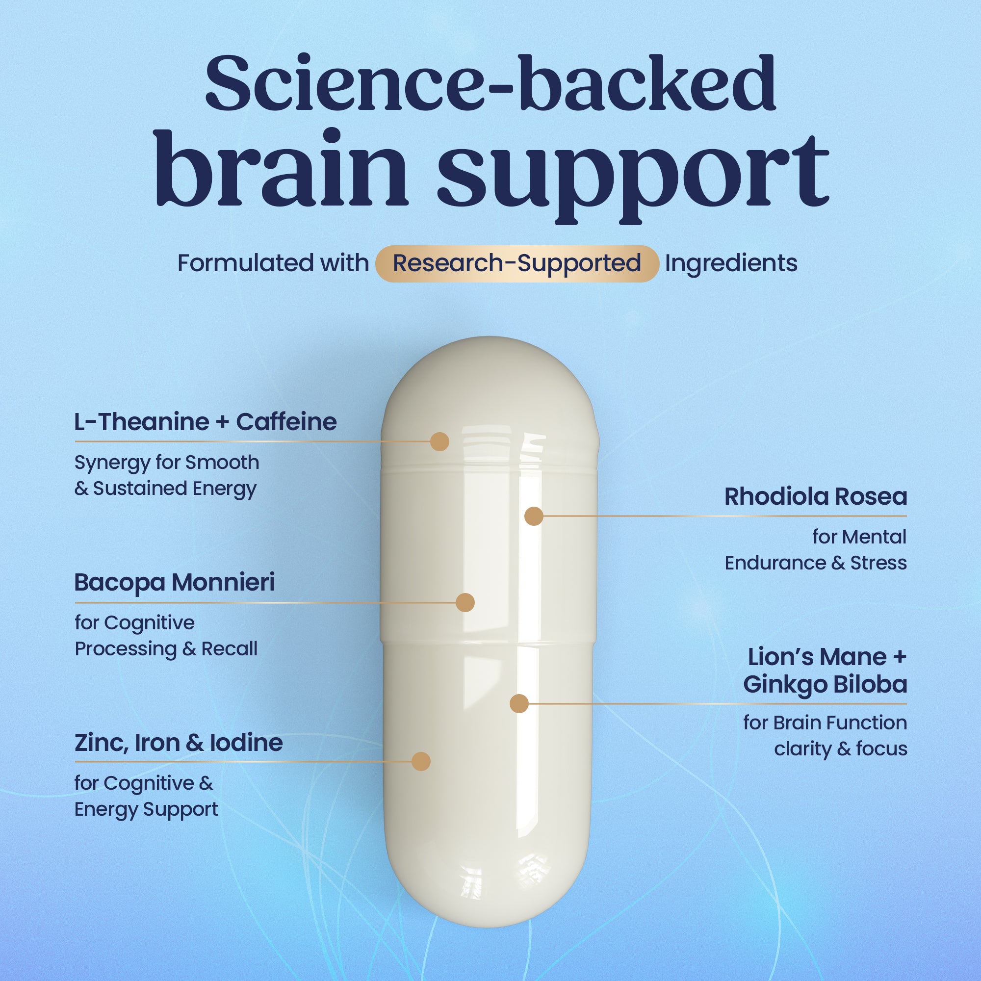Brain & Cognitive Formula - 30 Capsules - Image 4