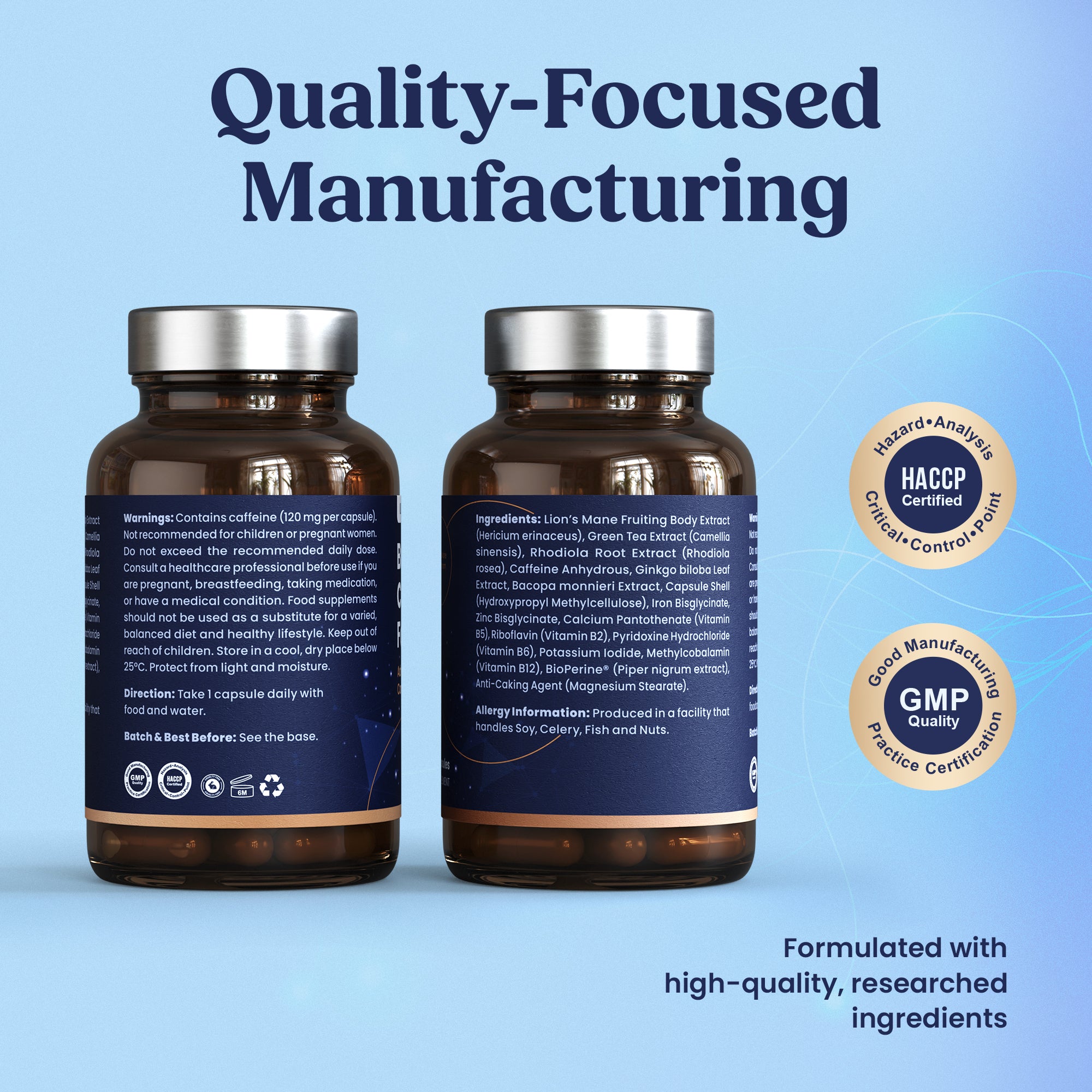 Brain & Cognitive Formula - 30 Capsules - Image 6