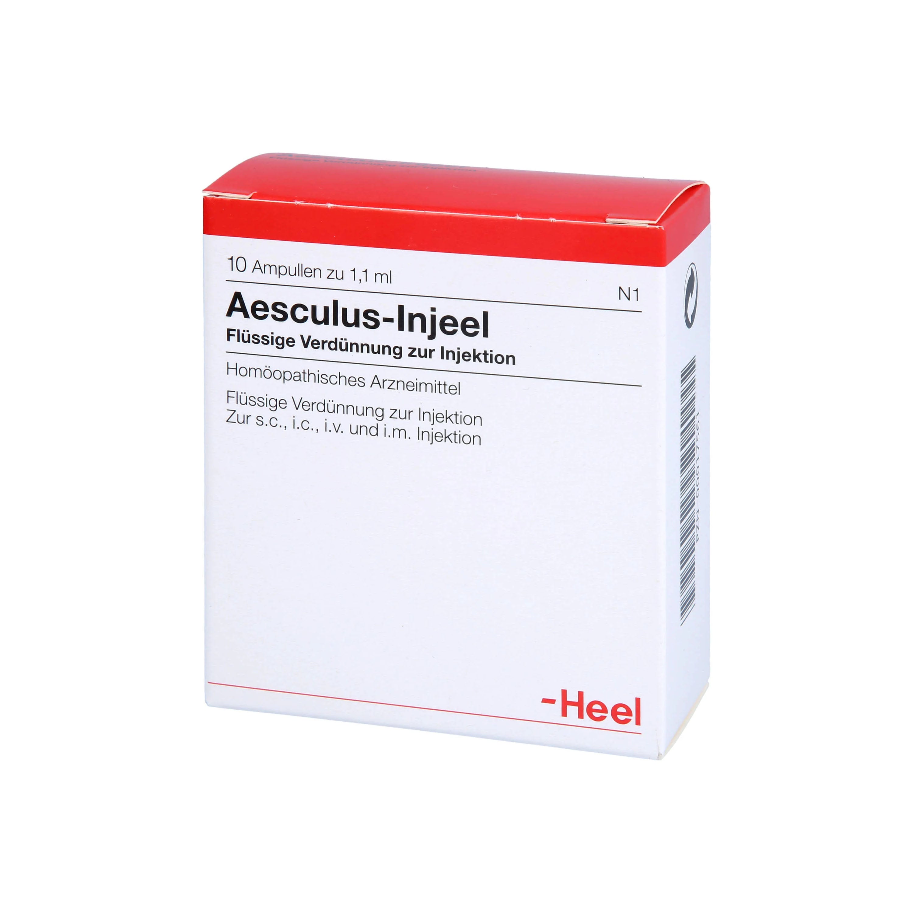 Aesculus Injeel 10 Ampoules - Image 4