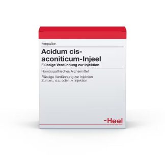 Acidum Cis Aconiticum 10 Ampoules