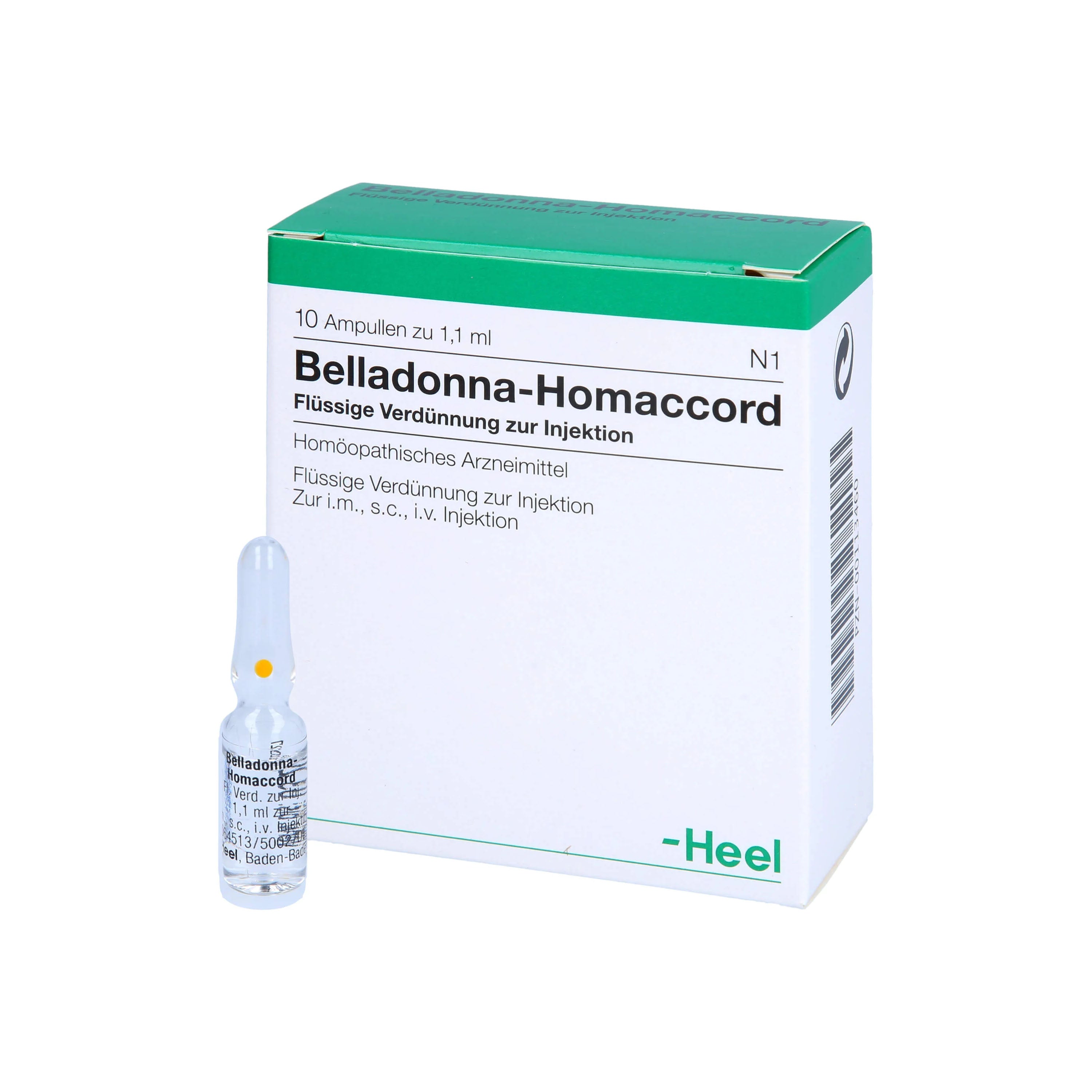Belladonna Homaccord 10 Ampoules - Image 2