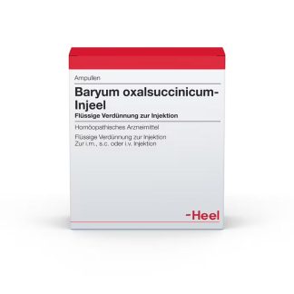 Baryum Oxalsuccinicum 10 Ampoules