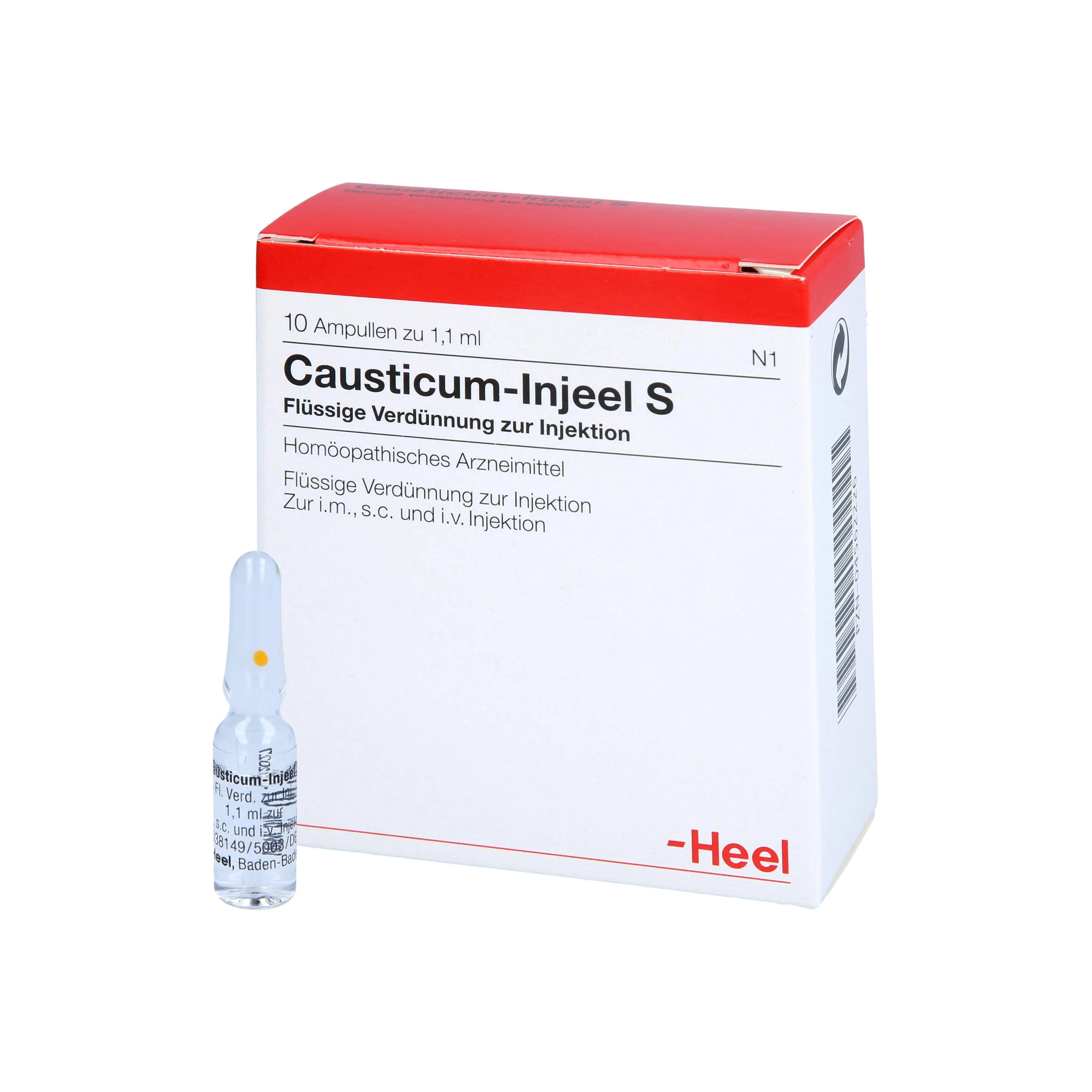 Causticum Injeel 10 Ampoules - Image 2