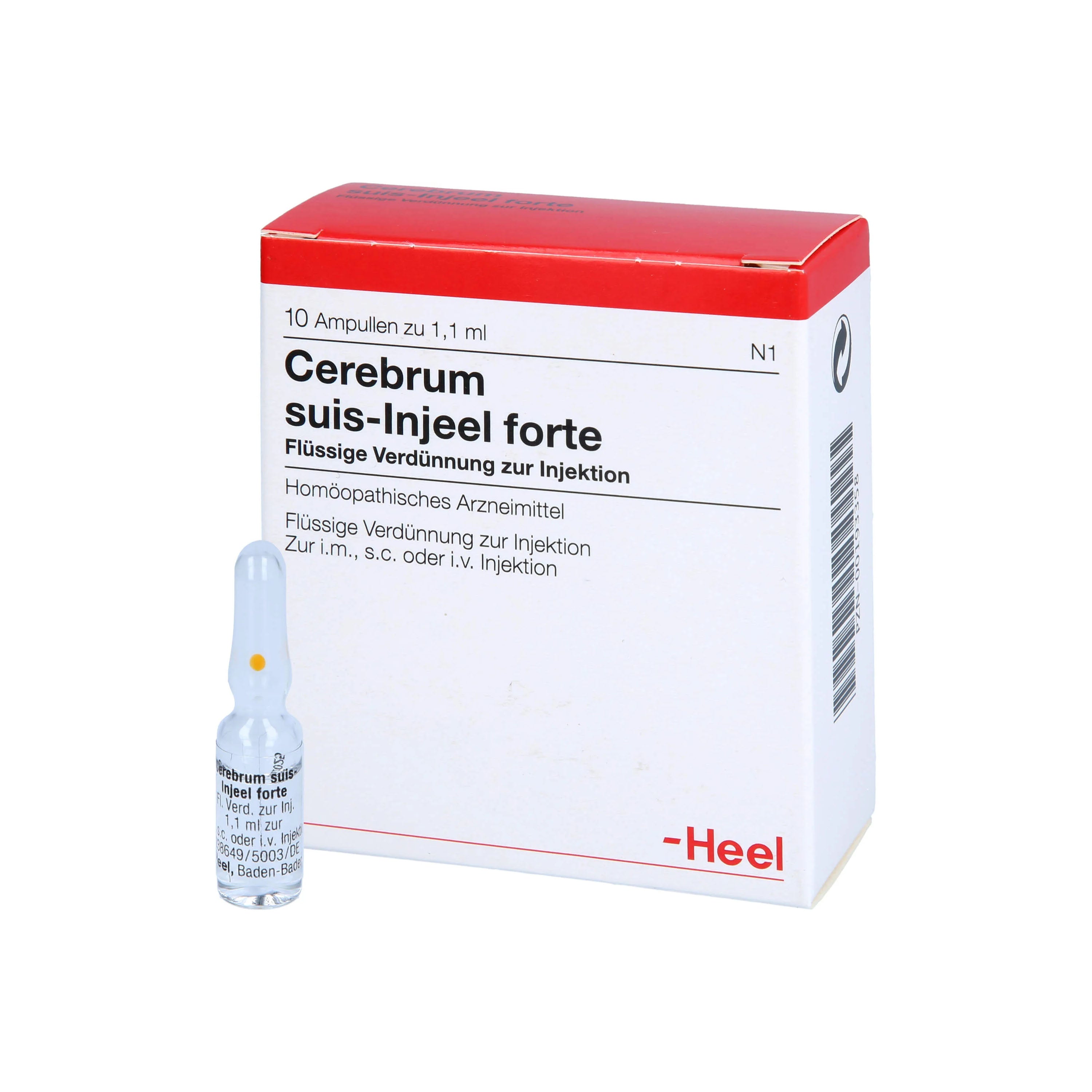 Cerebrum Suis Injeel Forte 10 Ampoules - Image 2