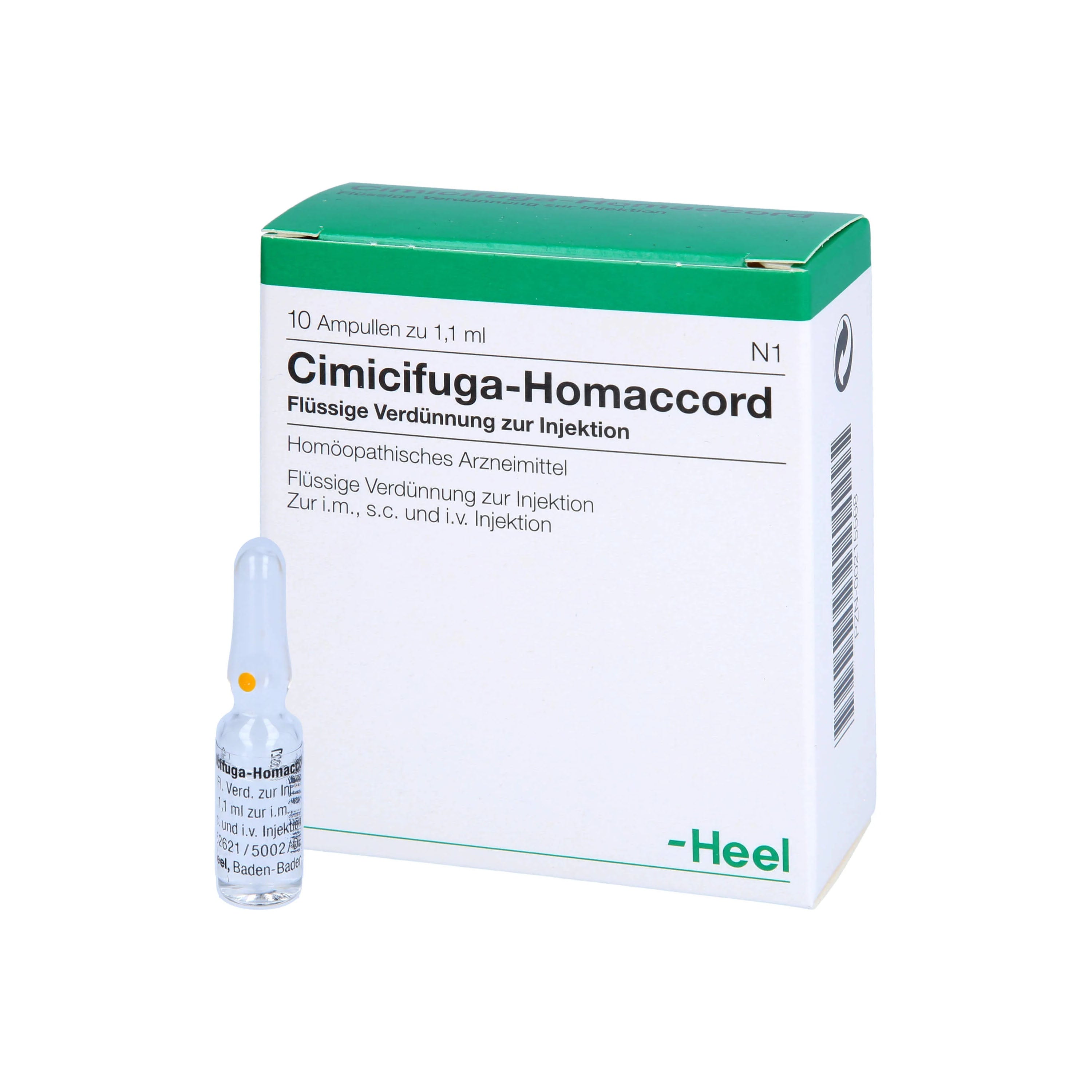 Cimicifuga Homaccord 10 Ampoules - Image 2