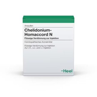 Chelidonium Homaccord 10 Ampoules ELA