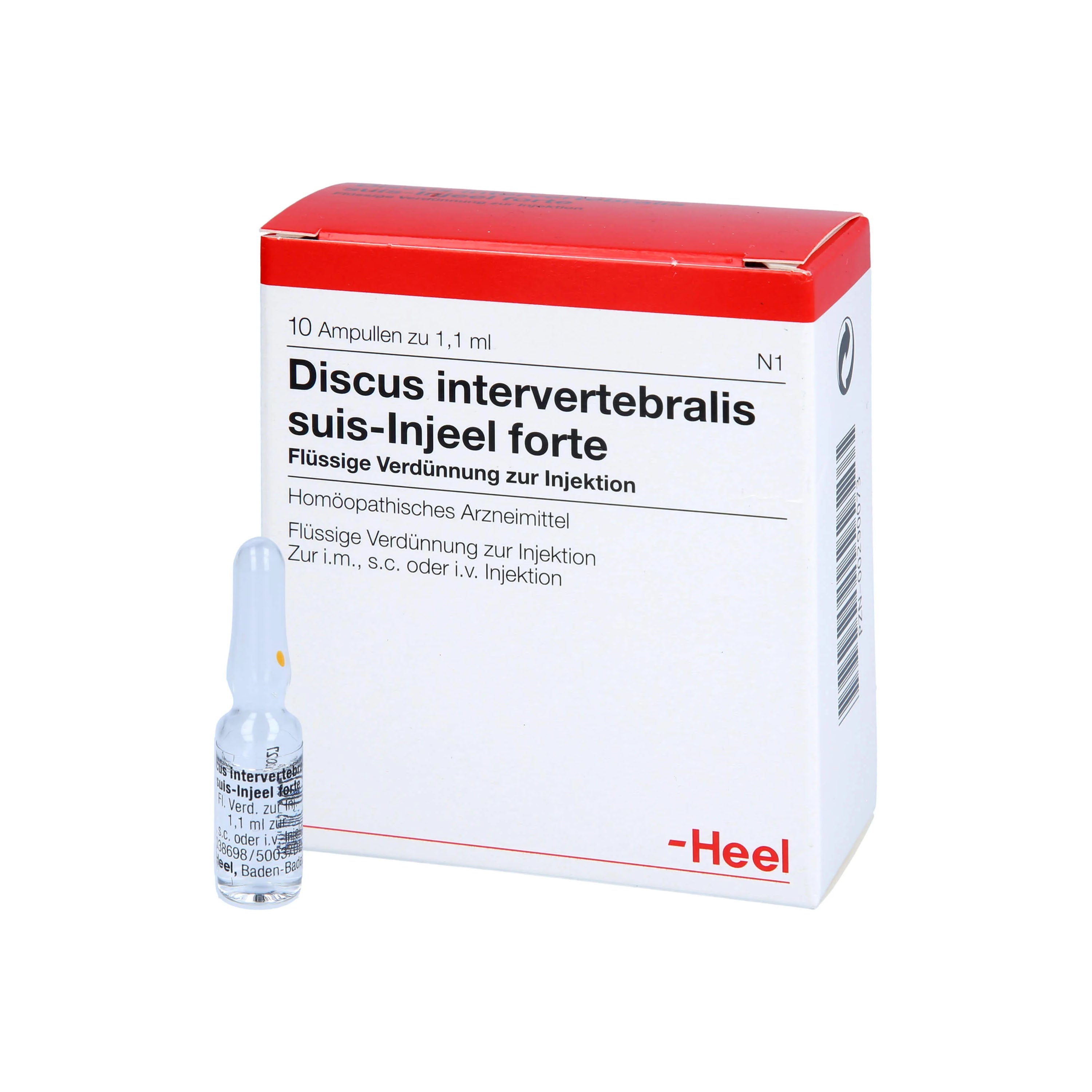 Discus intervertebralis Suis Forte 10 Ampoules - Image 2