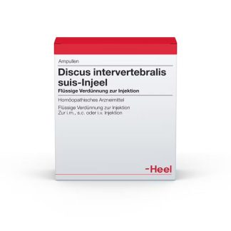 Discus Intervertebralis Suis 10 Ampoules