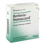 Berberis Homaccord 10 Ampoules-Urenus