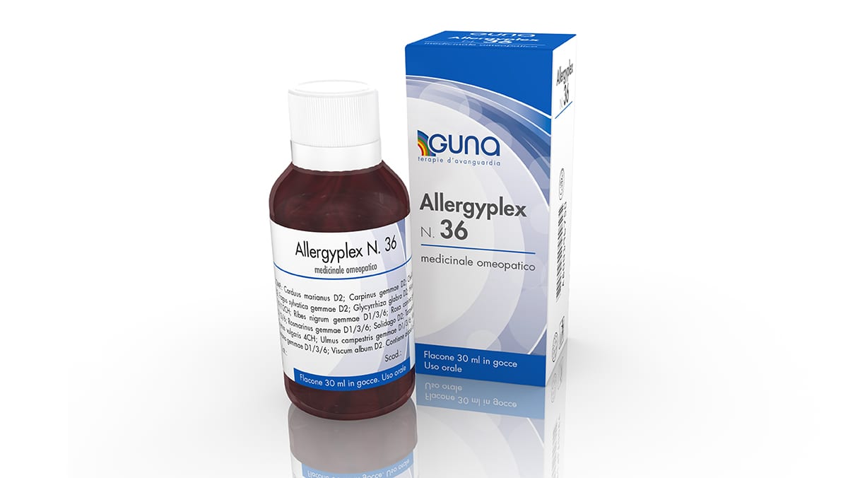 ALLERGY PLEX 36 (Desensitisation 1 Phyto Drainage) 30ml Drops