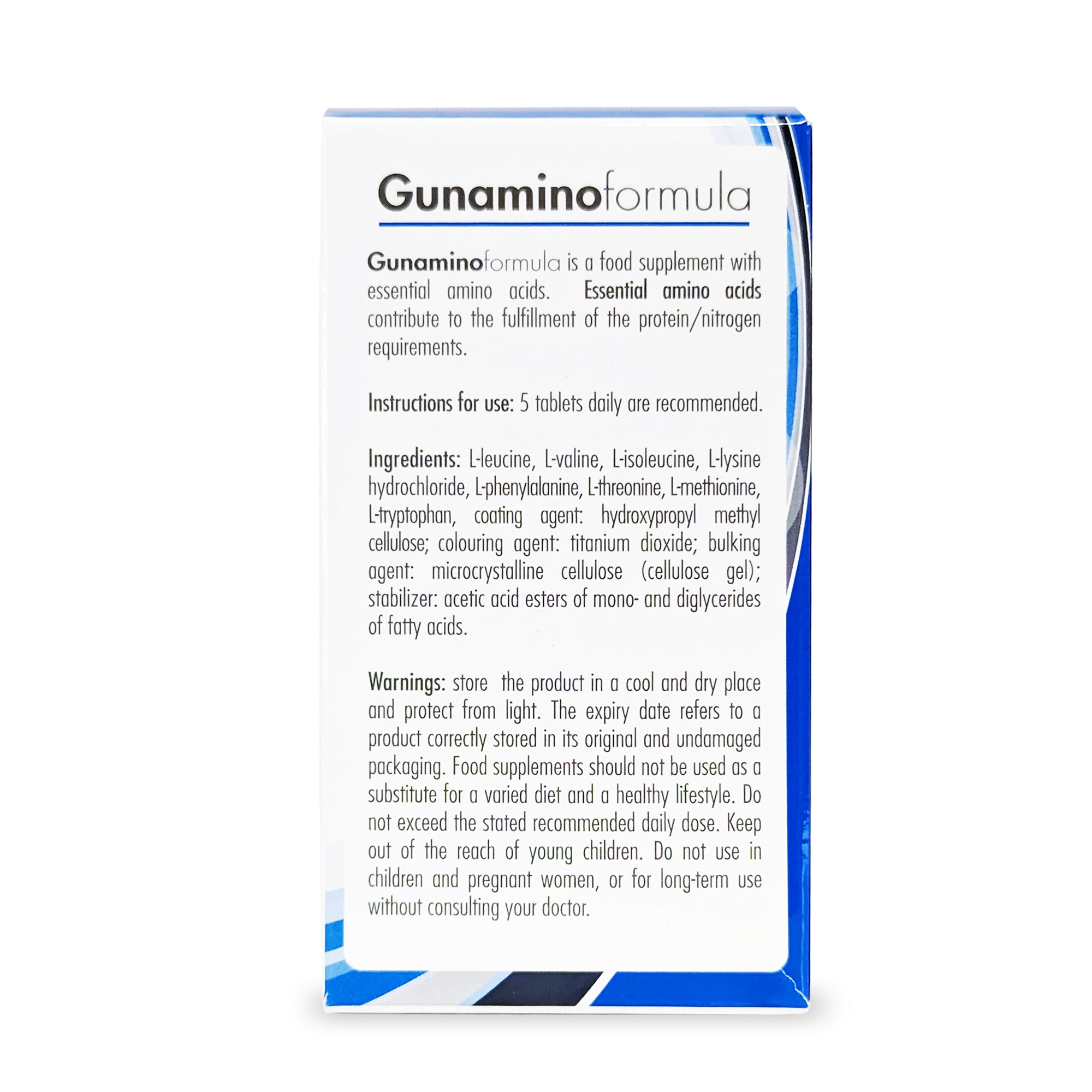 GUNAMINO FORMULA 50 Tablets - Image 4