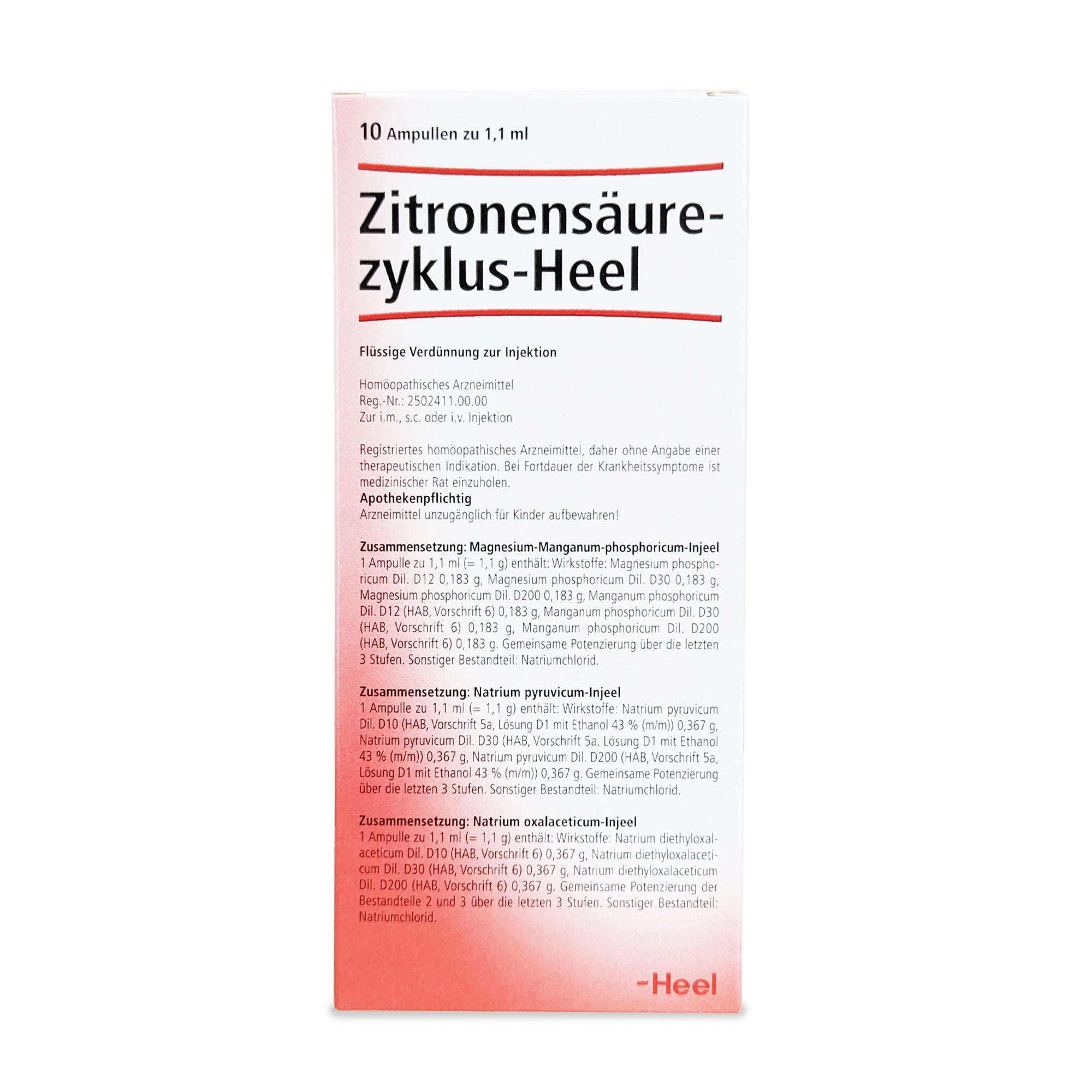 Citric Acid Cycle Set (Zitronensaurezllaus) 10 Ampoules - Image 3