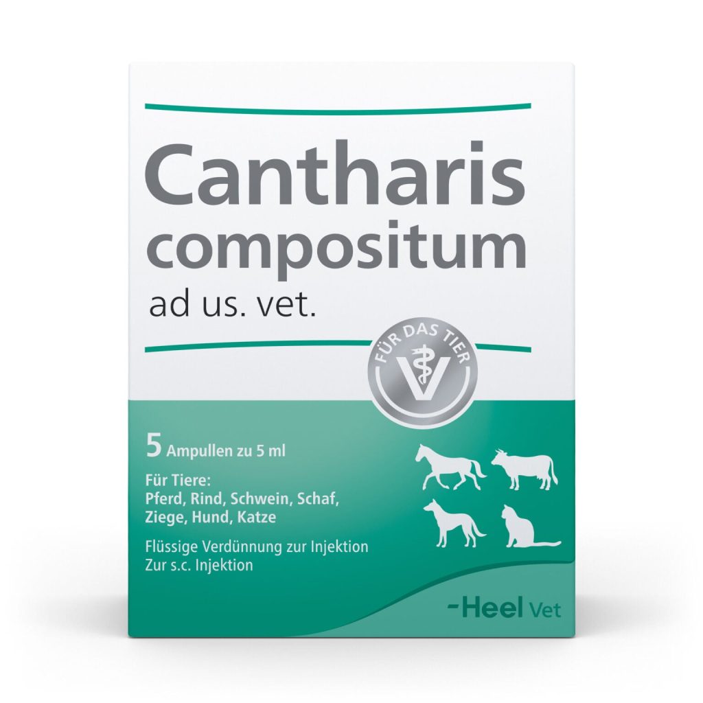 Cantharis comp ad.us.vet 5ml 5 Ampoules