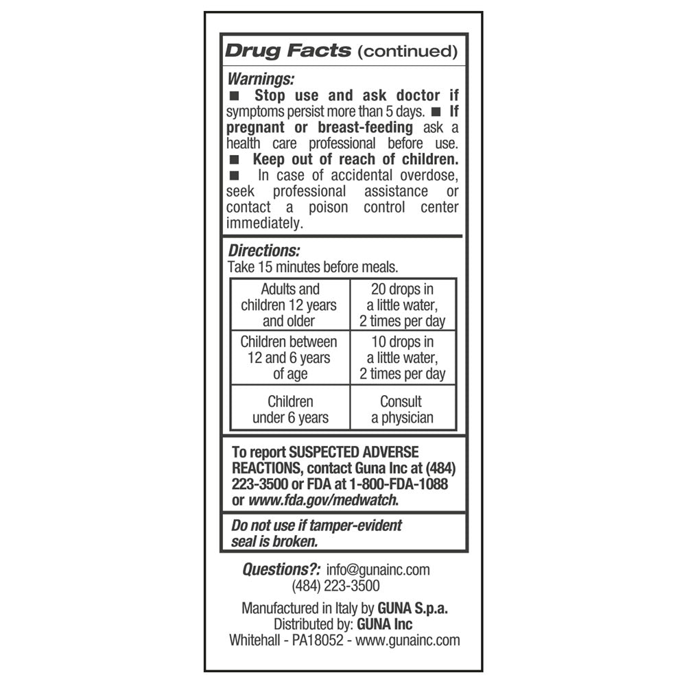 GUNA ALLERGY 30ml Drops - Image 4