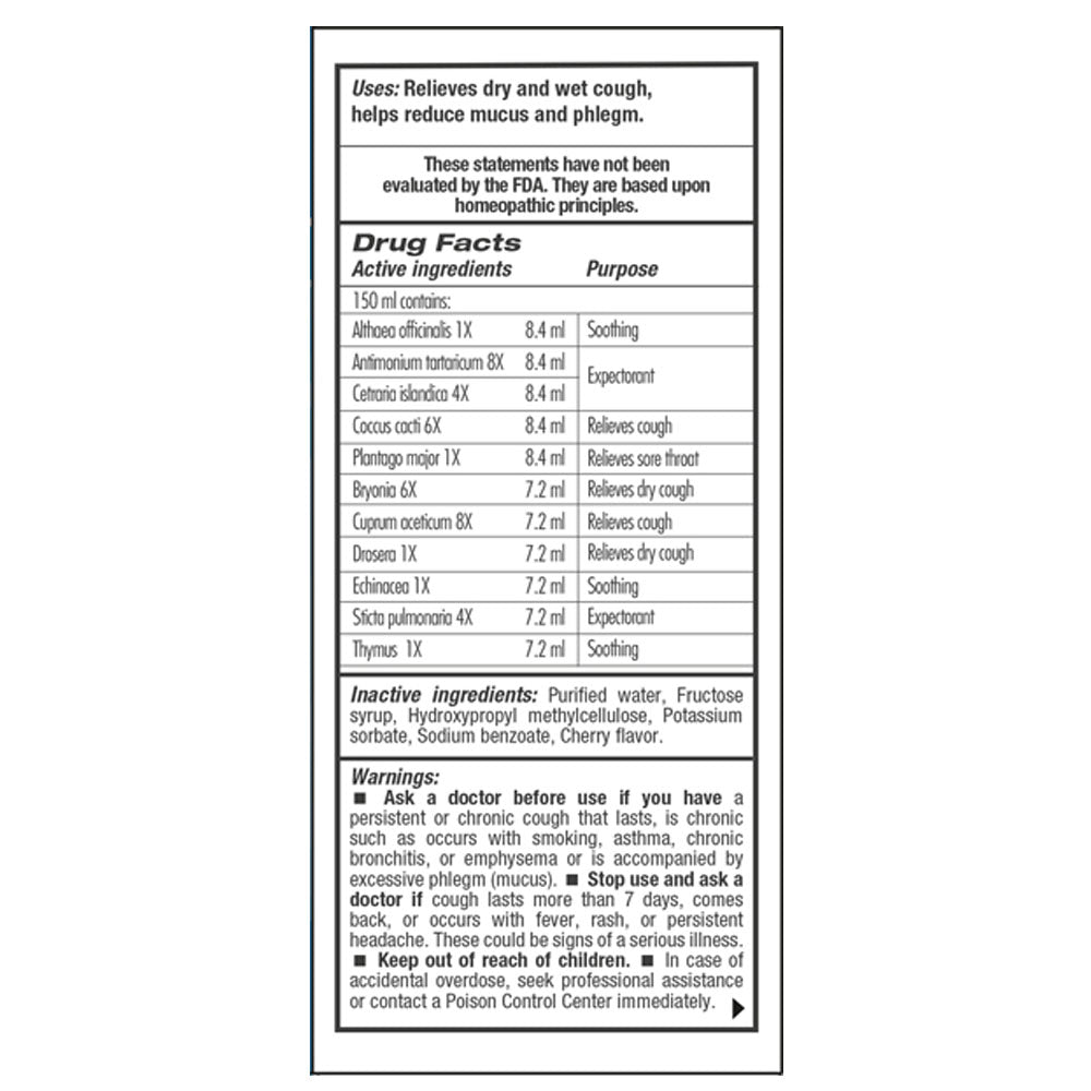 GUNA-COUGH 150ml Bottle - Image 2